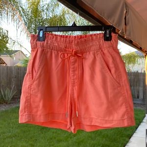 LOFT shorts, apricot orange NWT, size XS